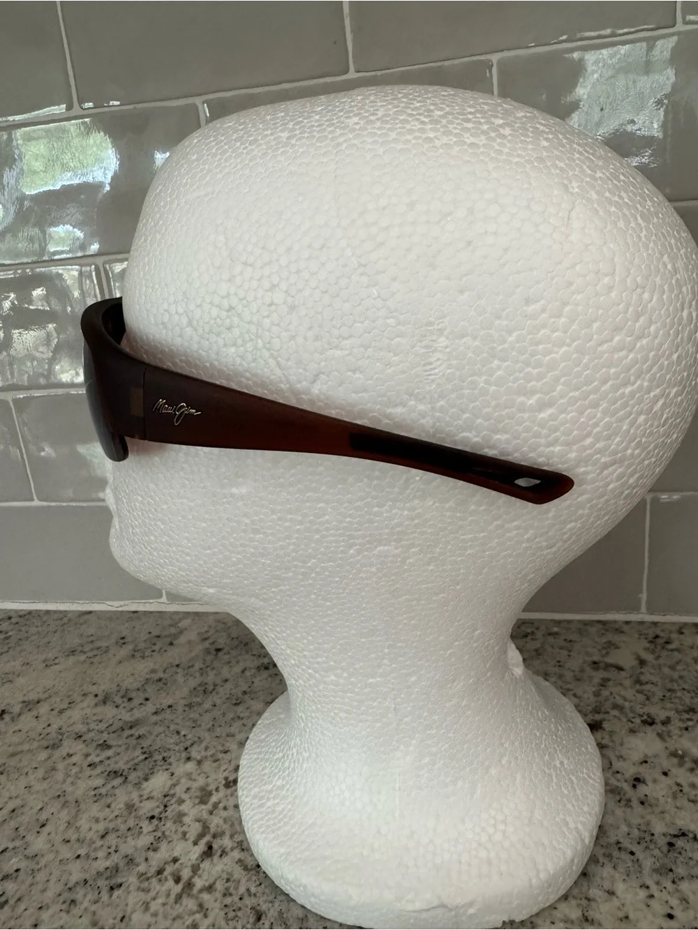 MAUI JIM Polarized Sunglasses MJ 523 26M Switchbacks Rootbeer Brown HCL Bronze